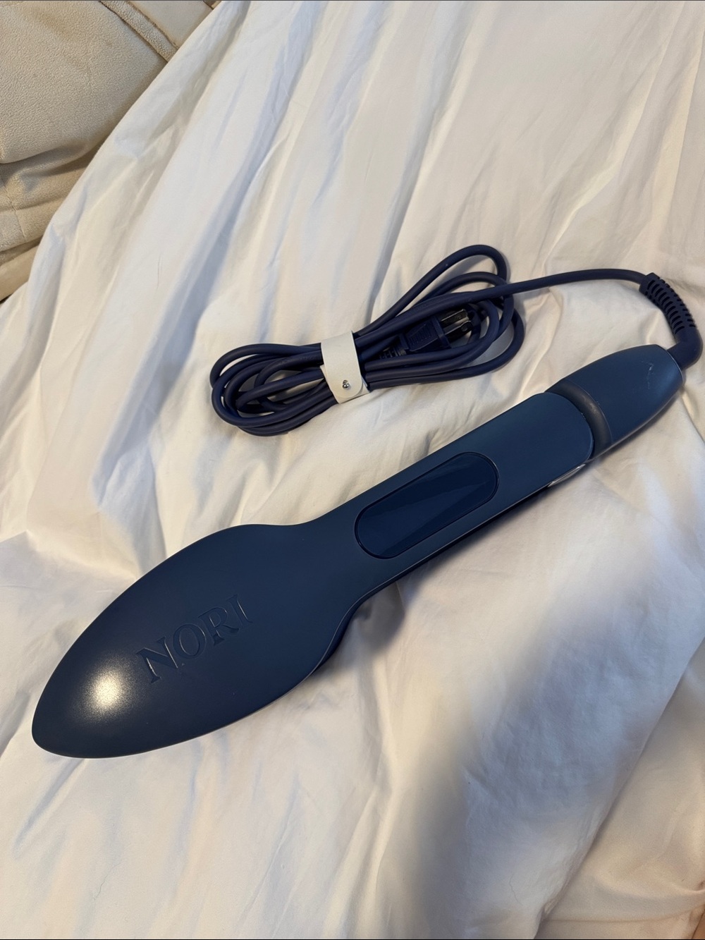 NORI Press Steam Iron — Navy Blue